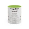 11oz neapolitan mastiff mug, Light Green