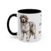 11oz-newfoundland-dog-mug-humor-black-left 11oz Funny Newfoundland Dog Mug, Black, left side view