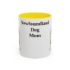 11oz Newfoundland Dog Dog Mom Mug, Yellow, front view