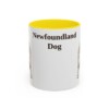 11oz-newfoundland-dog-mug-yellow 11oz Newfoundland Dog Mug, Yellow, front view