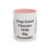 11oz Funny Norfolk Terrier Mug, Pink, front view