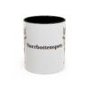 11oz Norrbottenspets Mug, Black, front view