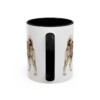 11oz Funny Norrbottenspets Mug, Black, back view