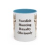 11oz Funny Norrbottenspets Mug, Light Blue, front view