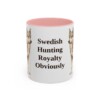 11oz Funny Norrbottenspets Mug, Pink, front view