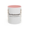 11oz Norrbottenspets Latin Mug, Pink, front view