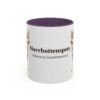 11oz Norrbottenspets Latin Mug, Purple, front view