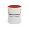 11oz Norrbottenspets Latin Mug, Red, front view