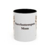 11oz-norrbottenspets-mug-mom-black-front 11oz Norrbottenspets Dog Mom Mug, Black, front view