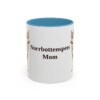11oz-norrbottenspets-mug-mom-light-blue 11oz Norrbottenspets Dog Mom Mug, Light Blue, front view