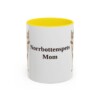 11oz-norrbottenspets-mug-mom-yellow 11oz Norrbottenspets Dog Mom Mug, Yellow, front view