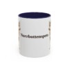 11oz Norrbottenspets Mug, Navy, front view