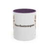 11oz Norrbottenspets Mug, Purple, front view