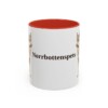 11oz Norrbottenspets Mug, Red, front view