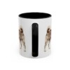 11oz Norrbottenspets Mug, Black, back view