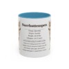 11oz Norrbottenspets Mug, Light Blue, front view