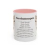 11oz Norrbottenspets Mug, Pink, front view