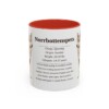 11oz Norrbottenspets Mug, Red, front view