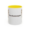 11oz Norrbottenspets Mug, Yellow, front view