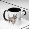 11oz Norwich Terrier Mug, Black, lifestyle photo