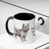 11oz Norwich Terrier Dog Dad Mug, Black, lifestyle photo