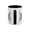 11oz Funny Norwich Terrier Mug, Black, back view