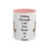 11oz-nova-scotia-duck-tolling-retriever-mug-humor-pink 11oz Funny Nova Scotia Duck Tolling Retriever Mug, Pink, front view