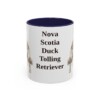 11oz-nova-scotia-duck-tolling-retriever-mug-navy 11oz Nova Scotia Duck Tolling Retriever Mug, Navy, front view