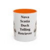 11oz-nova-scotia-duck-tolling-retriever-mug-orange 11oz Nova Scotia Duck Tolling Retriever Mug, Orange, front view