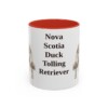 11oz-nova-scotia-duck-tolling-retriever-mug-red 11oz Nova Scotia Duck Tolling Retriever Mug, Red, front view