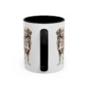 11oz Nova Scotia Duck Tolling Retriever Mug, Black, back view
