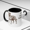 11oz Olde English Bulldogge Mug, Black, lifestyle photo