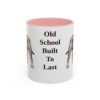 11oz Funny Olde English Bulldogge Mug, Pink, front view