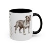 11oz Olde English Bulldogge Mug, Black, right side view