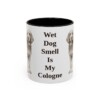 11oz-otterhound-mug-humor-black-front 11oz Funny Otterhound Mug, Black, front view