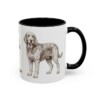 11oz-otterhound-mug-humor-black-right 11oz Funny Otterhound Mug, Black, right side view