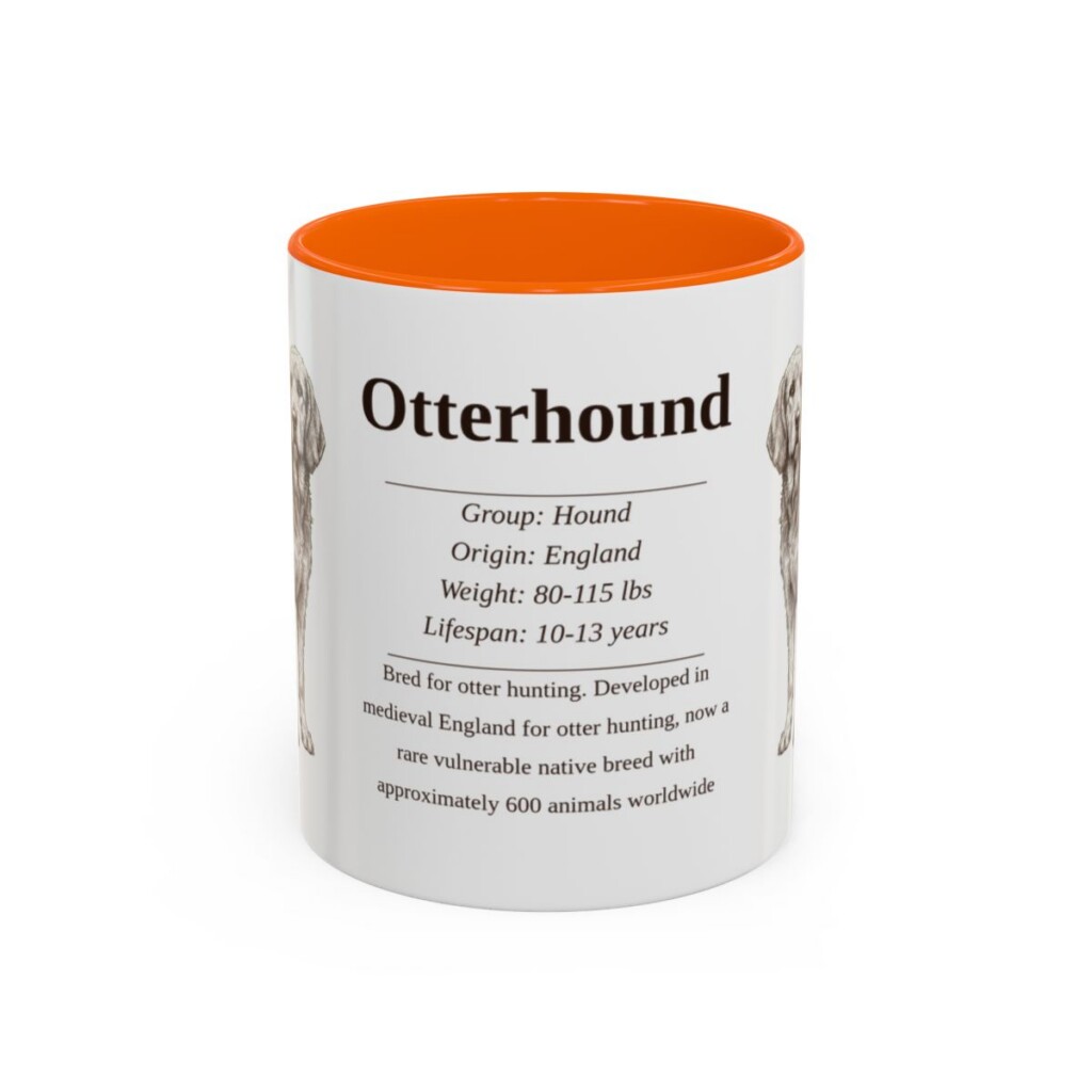 11oz-otterhound-mug-writeup-orange 11oz Otterhound Mug, Orange, front view