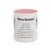 11oz-otterhound-mug-writeup-pink 11oz Otterhound Mug, Pink, front view