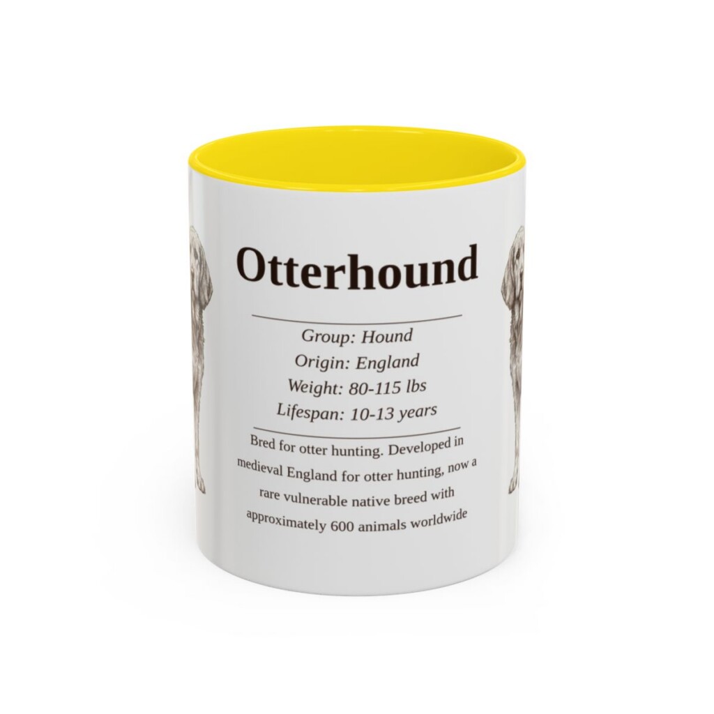 11oz-otterhound-mug-writeup-yellow 11oz Otterhound Mug, Yellow, front view