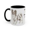 11oz-papillon-mug-humor-black-left 11oz Funny Papillon Mug, Black, left side view