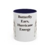 11oz-papillon-mug-humor-navy 11oz Funny Papillon Mug, Navy, front view