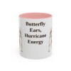 11oz-papillon-mug-humor-pink 11oz Funny Papillon Mug, Pink, front view