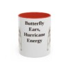 11oz-papillon-mug-humor-red 11oz Funny Papillon Mug, Red, front view