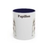 11oz Papillon Mug, Navy, front view