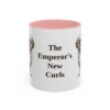 11oz Funny Peke-A-Poo Mug, Pink, front view