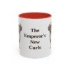 11oz Funny Peke-A-Poo Mug, Red, front view