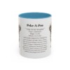 11oz-peke-a-poo-mug-writeup-light-blue 11oz Peke-A-Poo Mug, Light Blue, front view