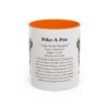 11oz-peke-a-poo-mug-writeup-orange 11oz Peke-A-Poo Mug, Orange, front view