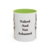 11oz-peruvian-inca-orchid-mug-humor-light-green 11oz Funny Peruvian Inca Orchid Mug, Light Green, front view