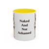 11oz-peruvian-inca-orchid-mug-humor-yellow 11oz Funny Peruvian Inca Orchid Mug, Yellow, front view